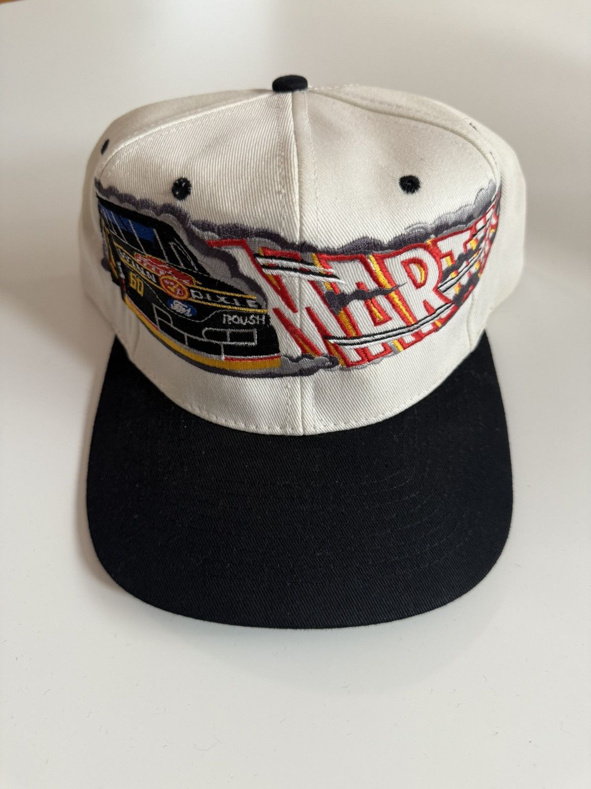 Vintage Vintage Racing Hat Size ONE SIZE - 1 Thumbnail