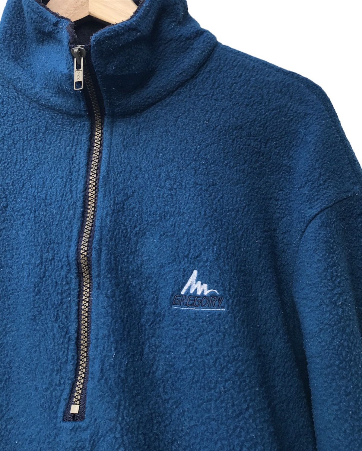 Gregory × Vintage Vintage 90’s Gregory Quarter Zip Fleece Sweater Size US L / EU 52-54 / 3 - 4 Thumbnail