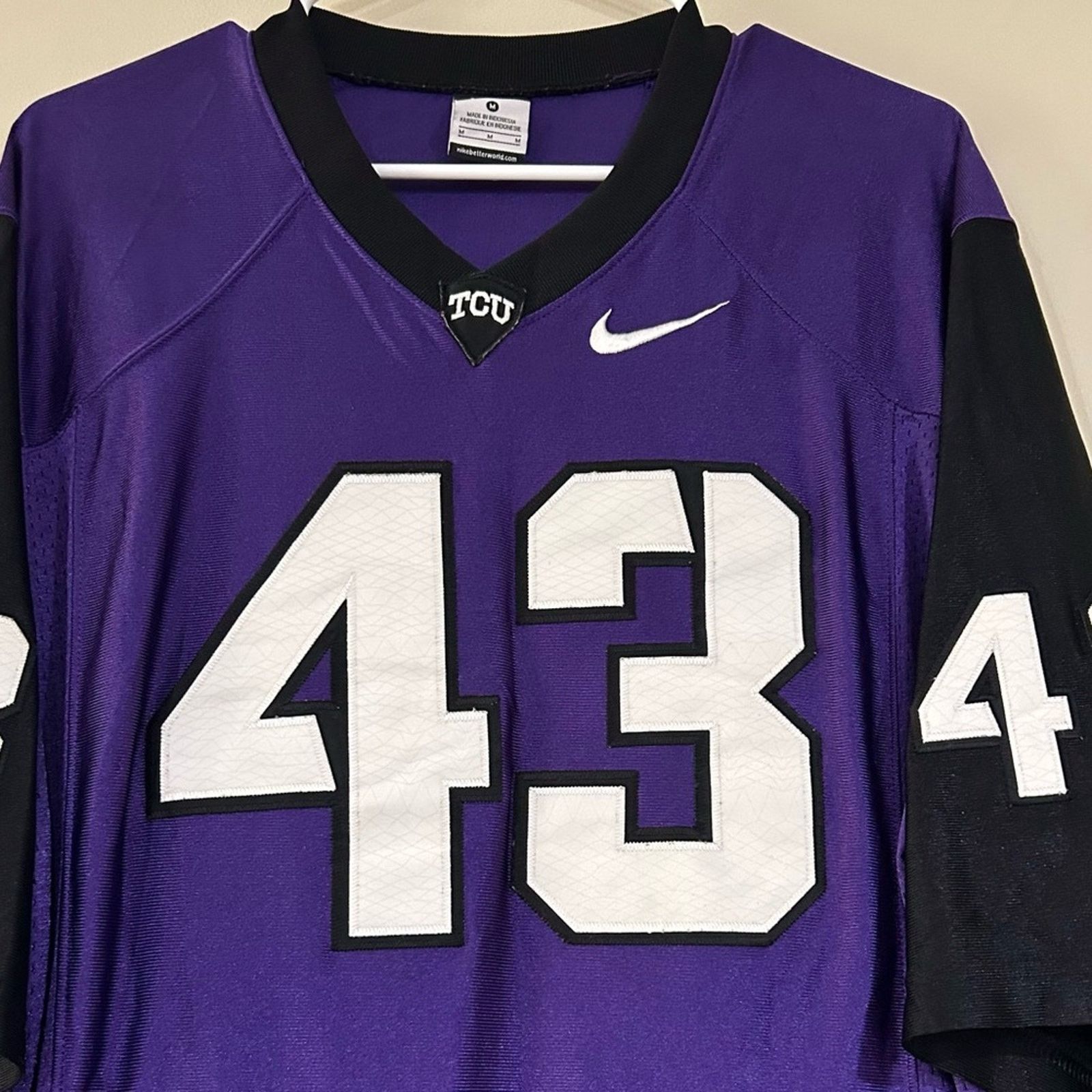 Nike Nike TCU Horned Frogs Football Jersey Size US M / EU 48-50 / 2 - 3 Thumbnail