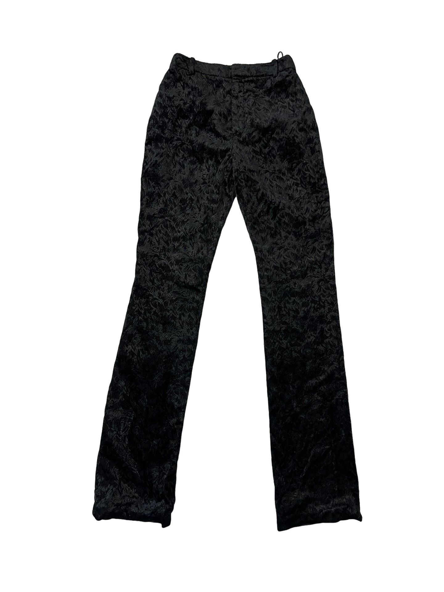 Saint Laurent Paris Saint Laurent Jacquard Velvet Pants F34 Size 25" / US 0 / IT 36 - 1 Thumbnail