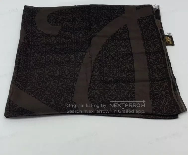 Loewe LOEWE size 105*190cm Ladies Logo Scarf Size ONE SIZE - 2 Thumbnail