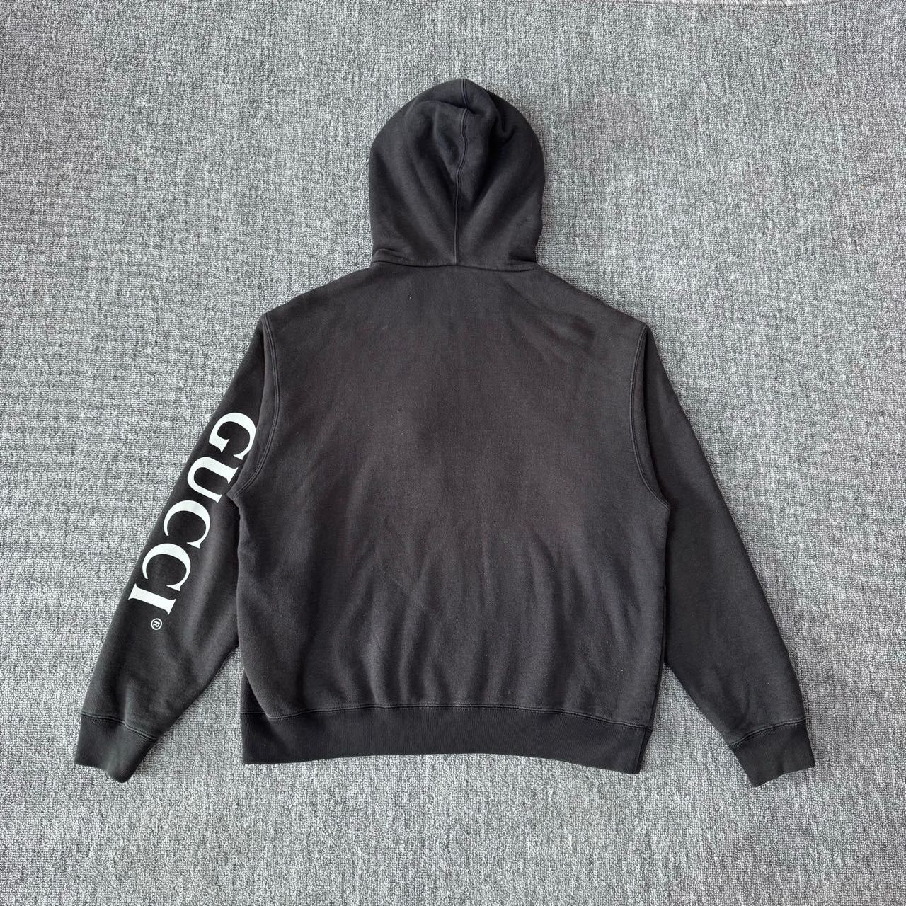 Gucci Gucci black arm belt logo half-zipper hoodie 2501-Nextarrow Size US S / EU 44-46 / 1 - 2 Thumbnail