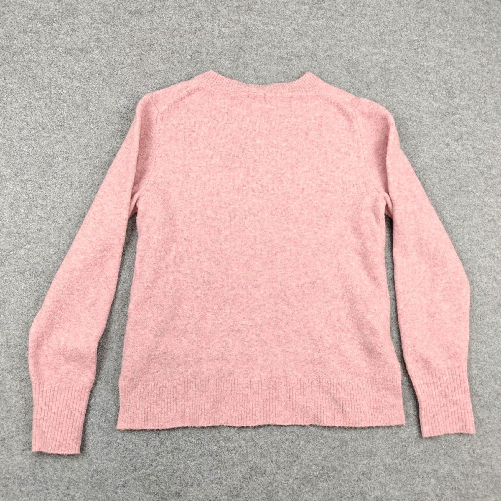 J.Crew J Crew Sweater Womens Small Pink 100% Cashmere Crewneck Pullover Size S / US 4 / IT 40 - 4 Thumbnail