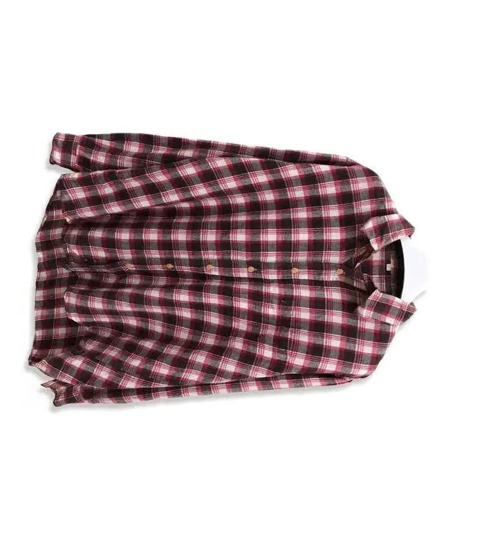 Vintage Vintage Plaid Tartan Flannel Shirt 👕 Size US M / EU 48-50 / 2 - 1 Thumbnail