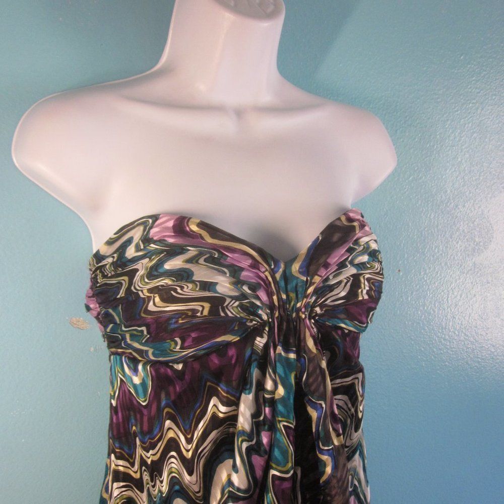 Laundry by Shelli Segal Laundry Shelli Segal Long Formal Silk Dress Size 4 Size S / US 4 / IT 40 - 3 Thumbnail