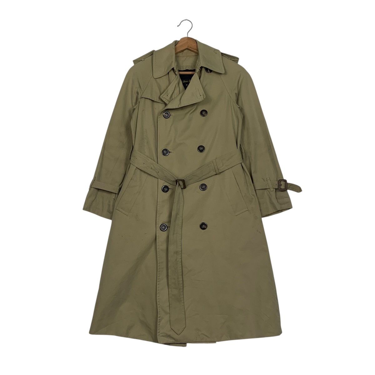 Japanese Brand Drawer Double Breasted Trench Coat Size XS / US 0-2 / IT 36-38 - 1 Thumbnail