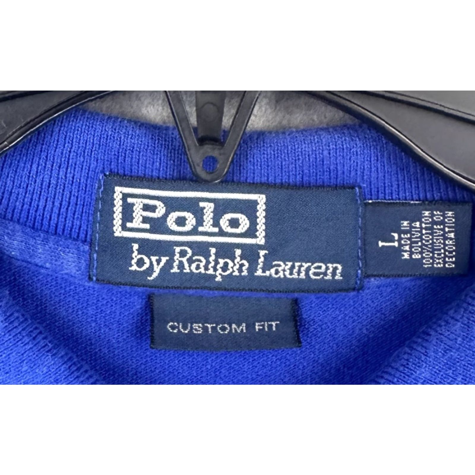 Polo Ralph Lauren Polo Ralph Lauren Polo Shirt Mens Large Blue Custom Fit Classic Pony Golf Casual Shirt Size US L / EU 52-54 / 3 - 4 Thumbnail