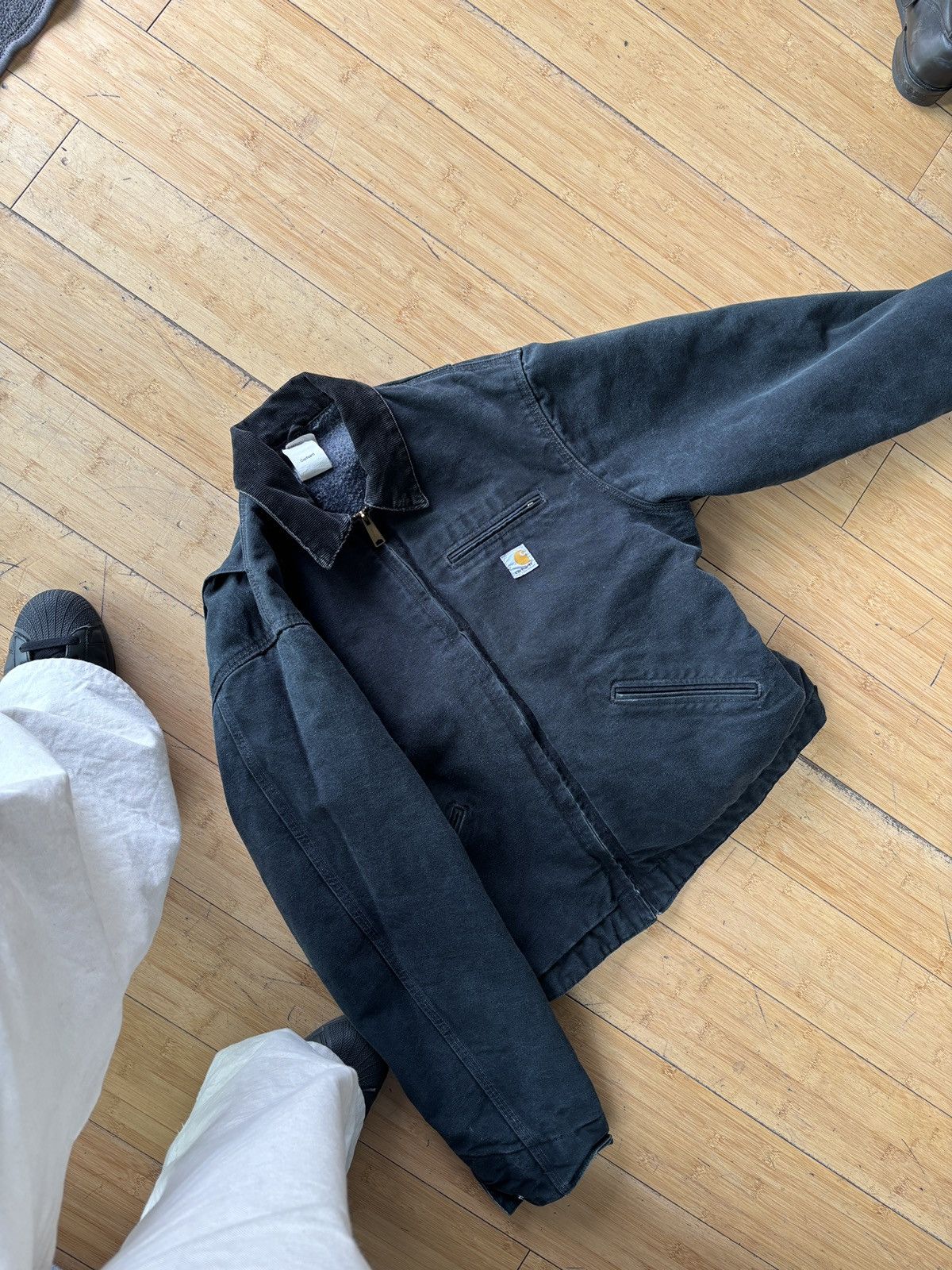 Carhartt Vintage Cahartt J01 BLK Detroit Jacket 46 Size US XL / EU 56 / 4 - 8 Thumbnail