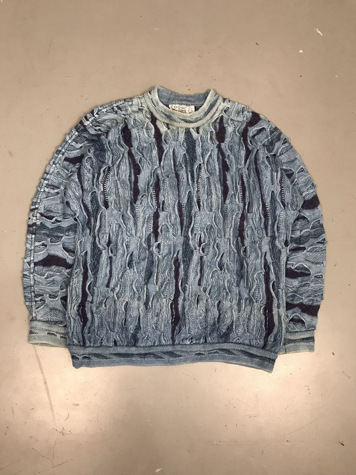 Coogi Blues Sweater | Grailed