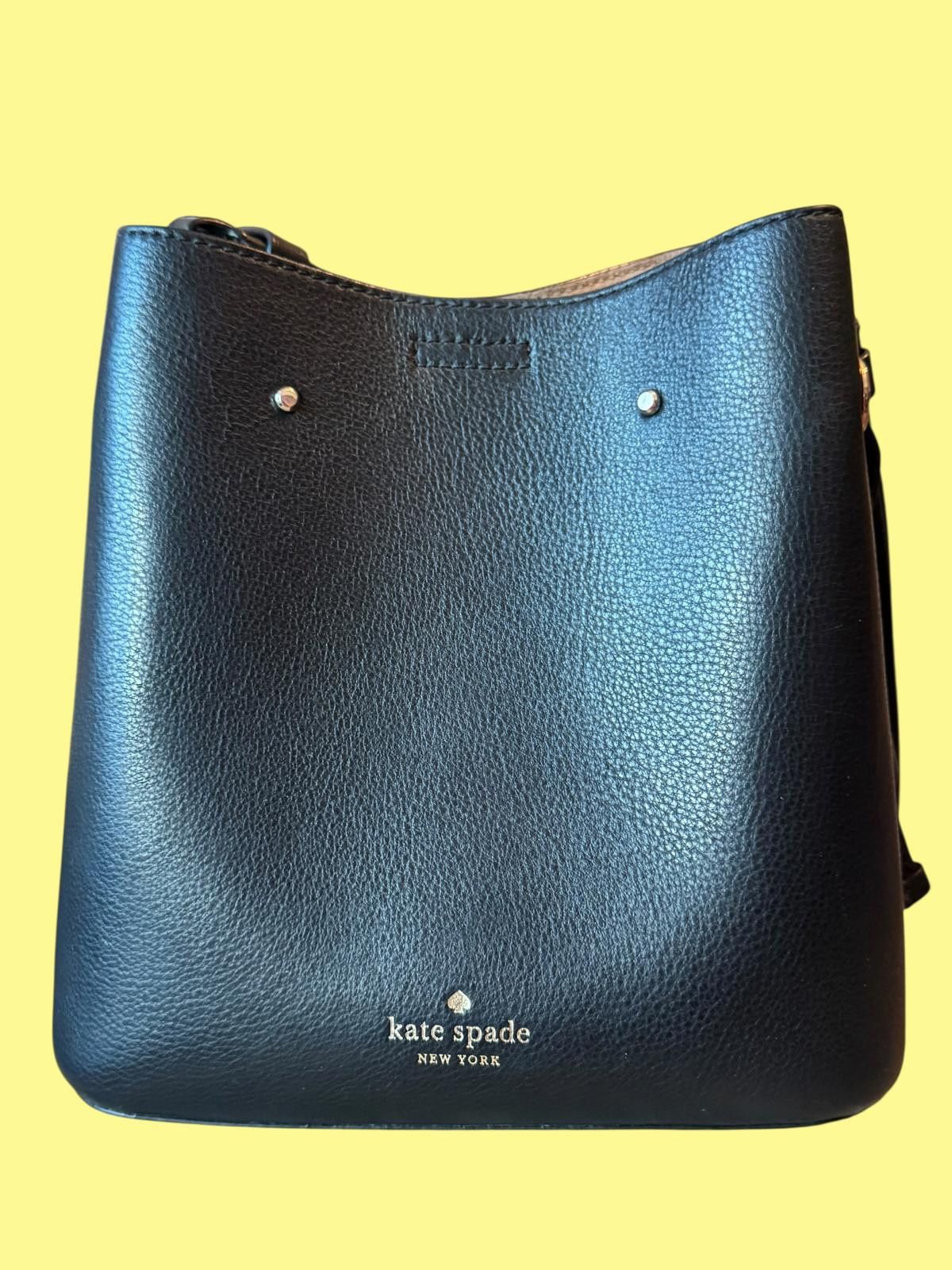 Other Kate Spade New York Black Leather Shoulder Bag Size ONE SIZE - 3 Thumbnail