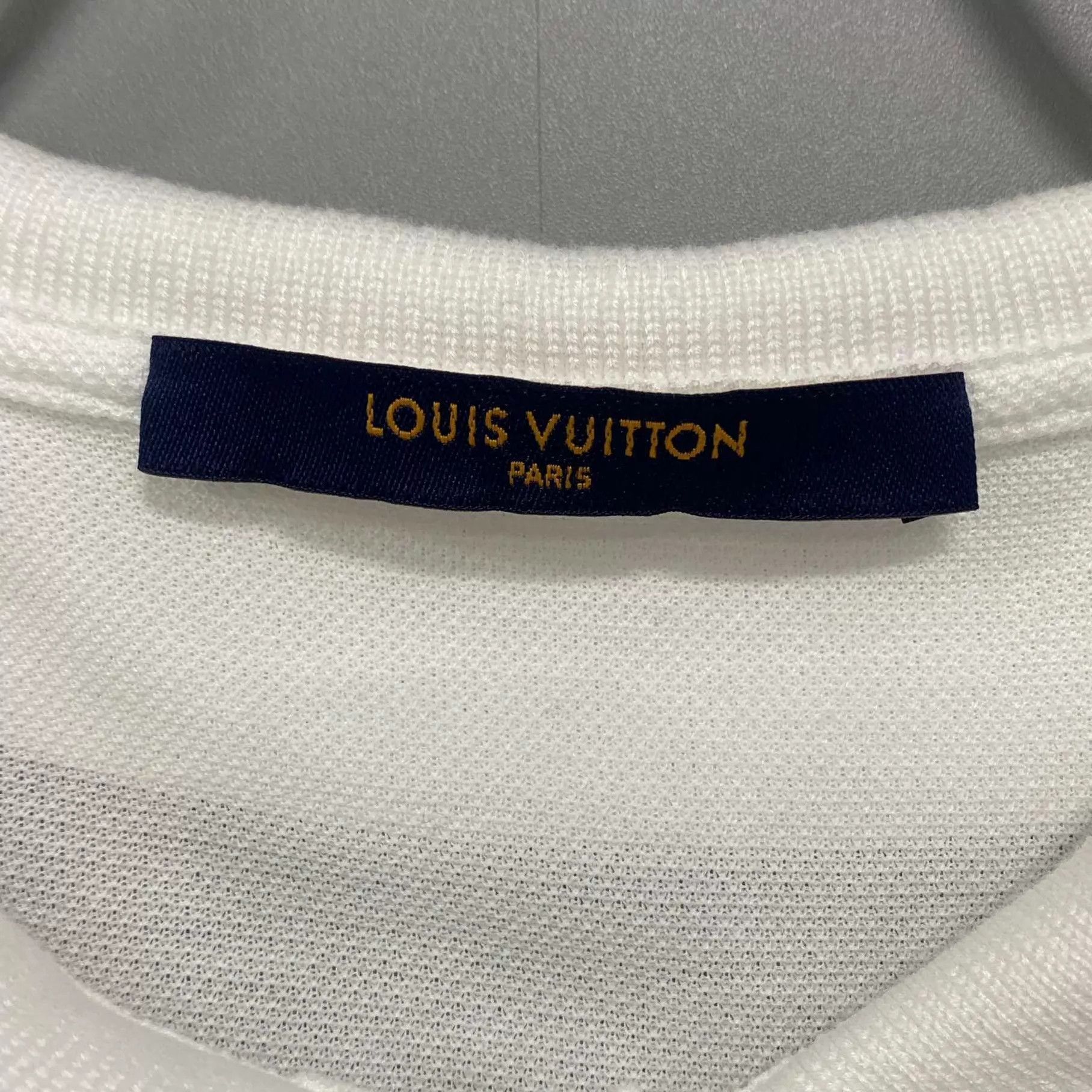 Louis Vuitton LV White Loose Polo (Chest Embroidered) 98 New L Size US L / EU 52-54 / 3 - 4 Thumbnail