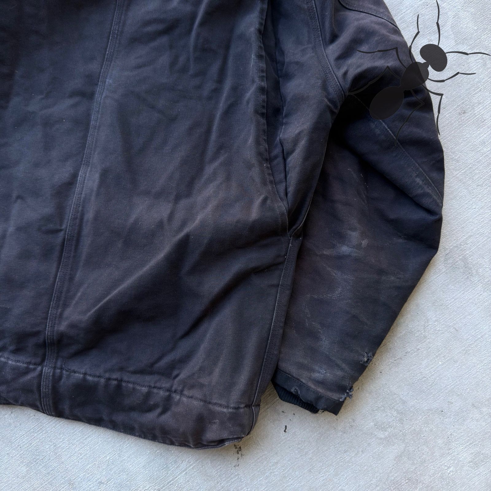 Carhartt × Vintage Carhartt black hooded button up work wear jacket Size US M / EU 48-50 / 2 - 8 Thumbnail