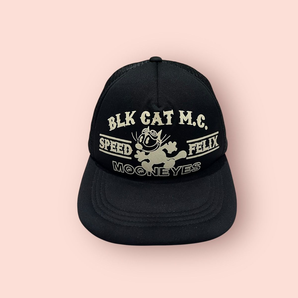 Felix × Vintage VINTAGE FRLIX THE CAT X MOONEYES TRUCKER SNAPBACK HAT Size ONE SIZE - 1 Thumbnail