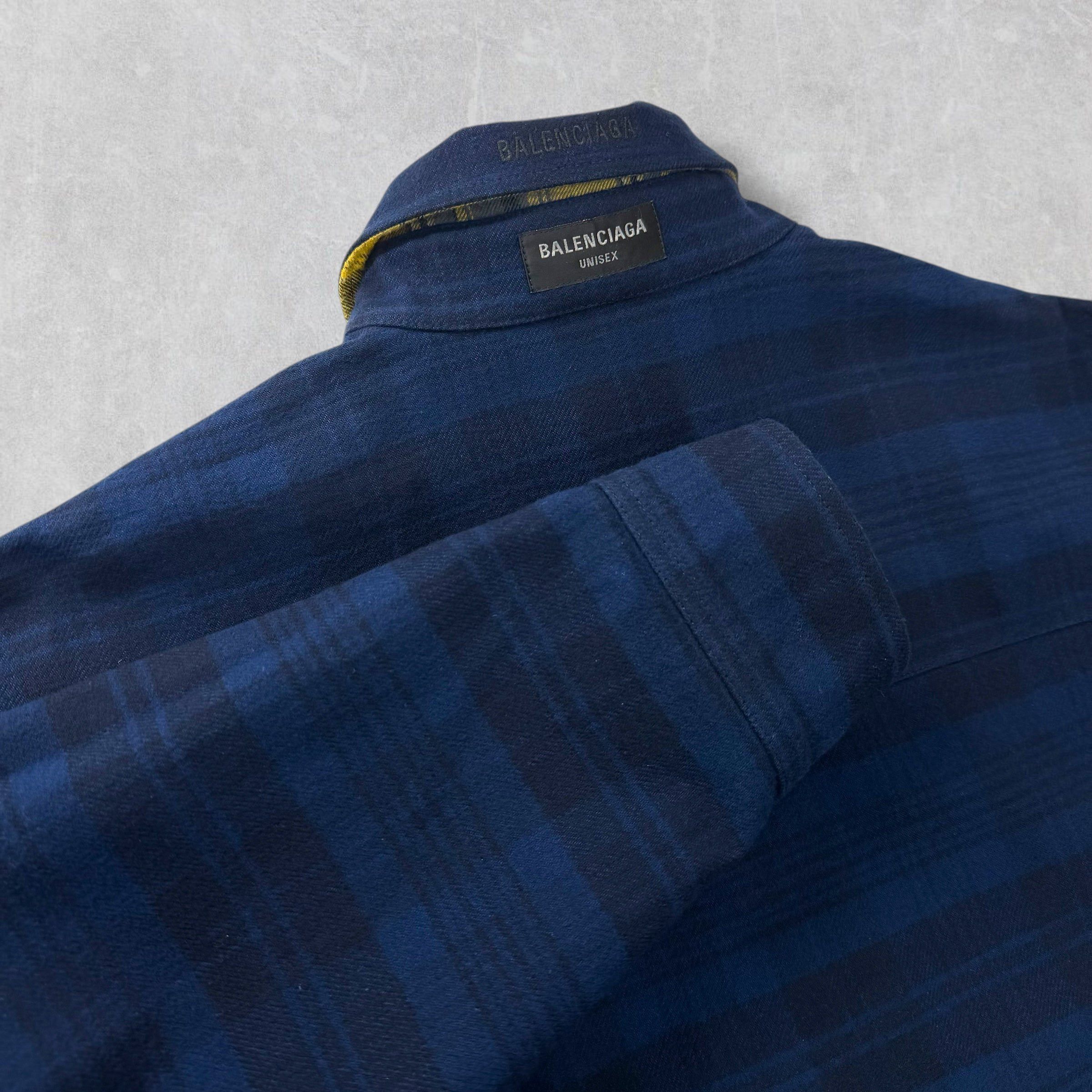 Balenciaga Balenciaga Reversible Checked Cotton-Flannel S (XXL) Size US XXL / EU 58 / 5 - 8 Thumbnail