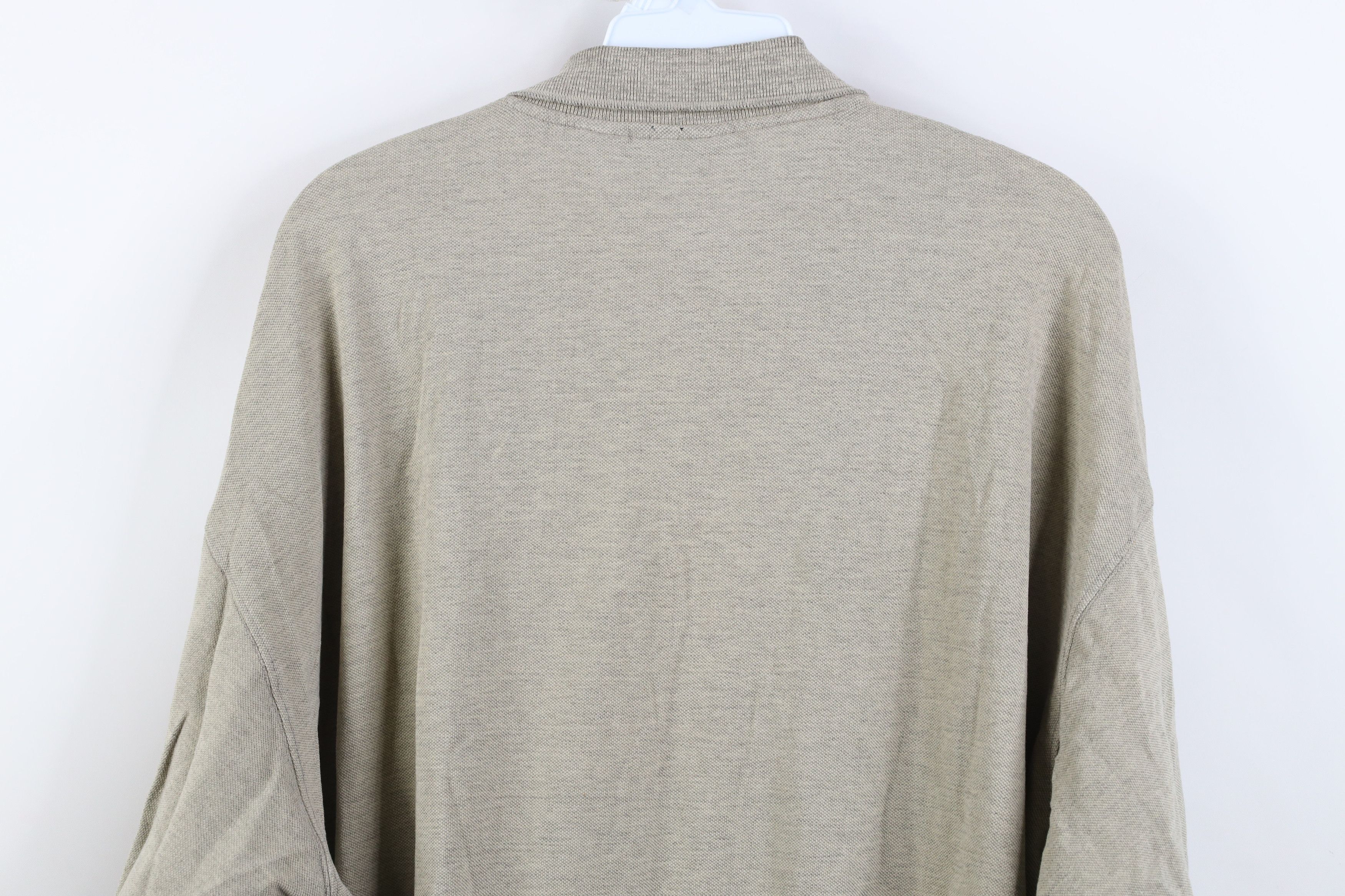 Patagonia Vintage 90s Patagonia Long Sleeve Rugby Polo Shirt Beige Size US XL / EU 56 / 4 - 14 Thumbnail