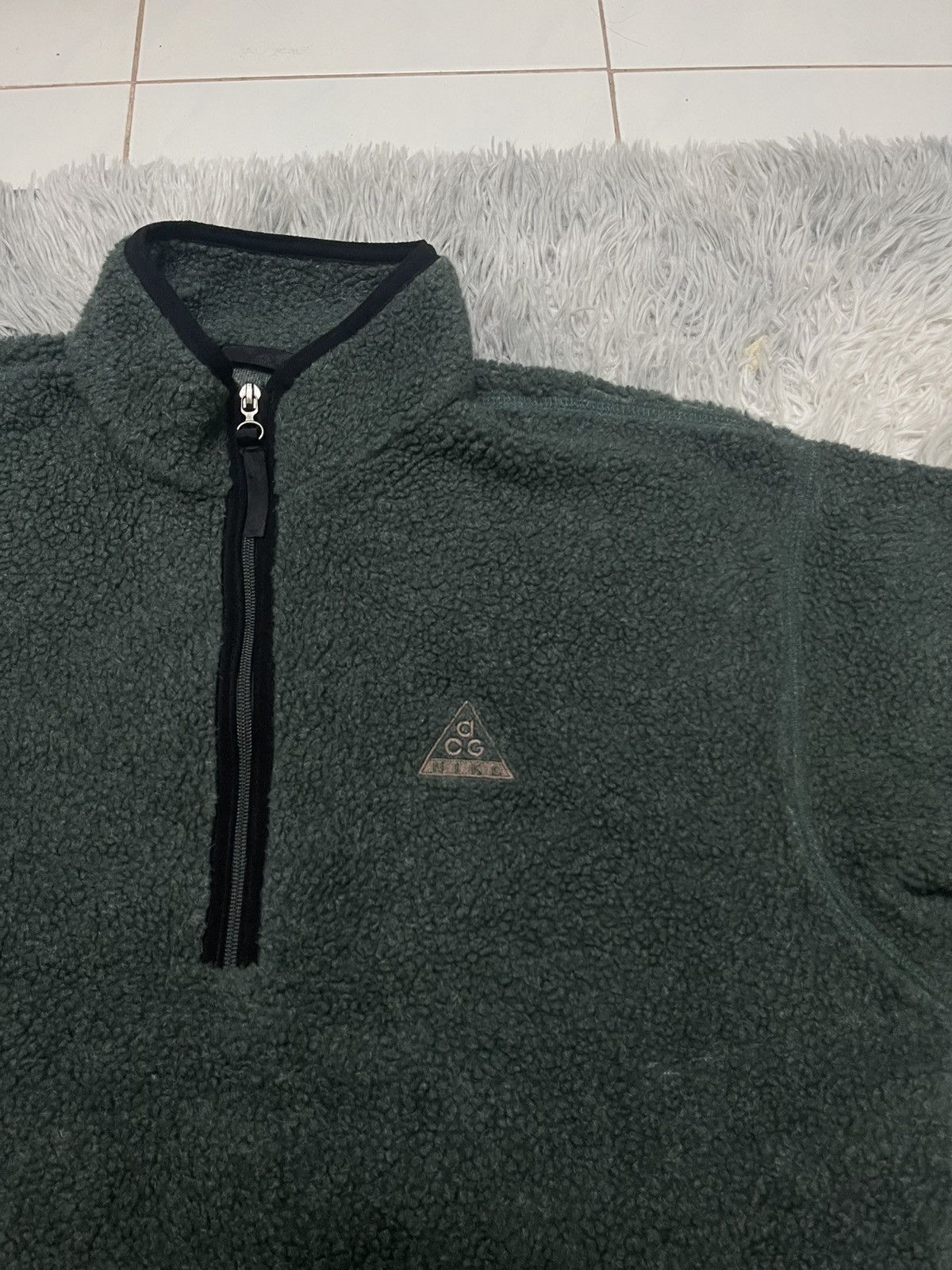 Nike ACG 90s NIKE ACG HALF ZIPPER FLEECE RARE DESIGN Size US S / EU 44-46 / 1 - 5 Thumbnail