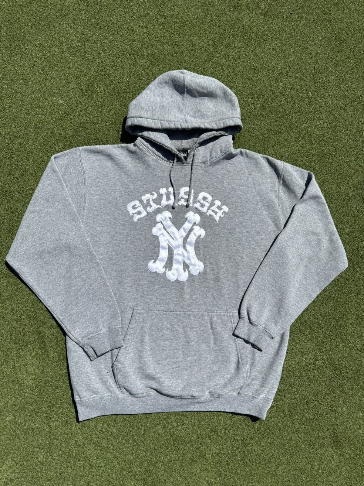 Stussy Stüssy New York Mets Logo Flip Embroidered Hoodie Size US L / EU 52-54 / 3 - 1 Thumbnail