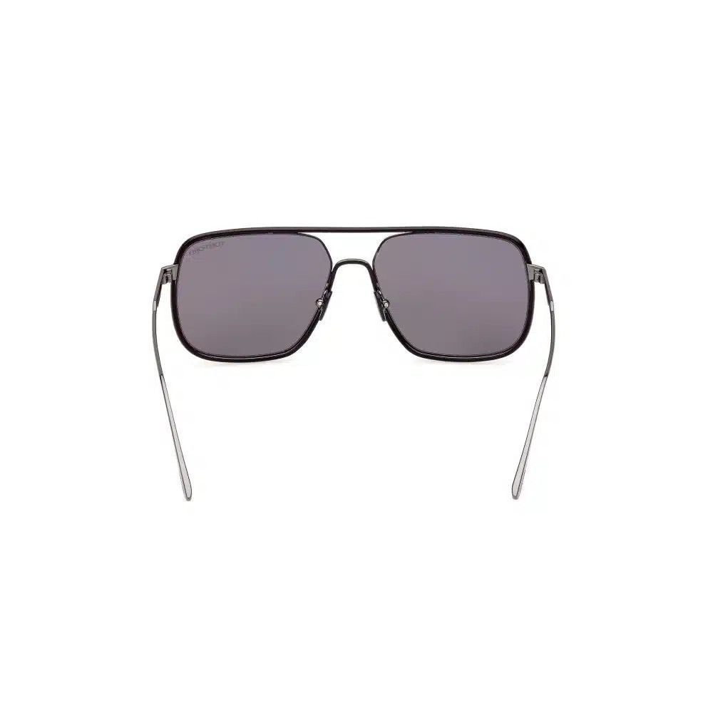 Tom Ford o1sndg1125 FT1015 Size: OS / Cliff-02 Sunglasses in Silver Size ONE SIZE - 4 Thumbnail