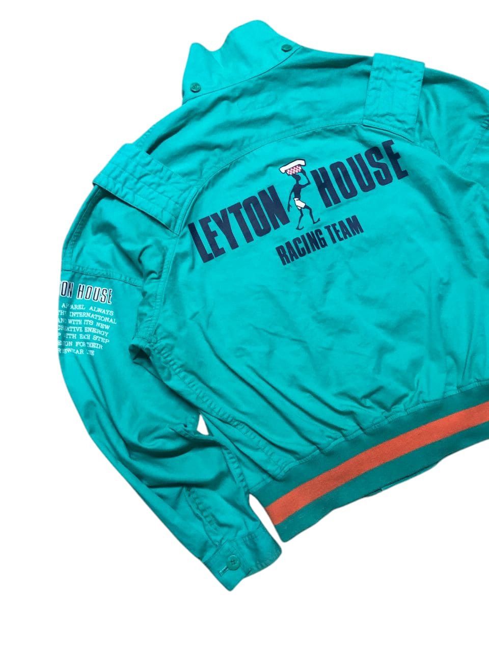 Sports Specialties VINTAGE LEYTON HOUSE RACING TEAM ZIPPER BUTTON JACKET Size US M / EU 48-50 / 2 - 7 Thumbnail