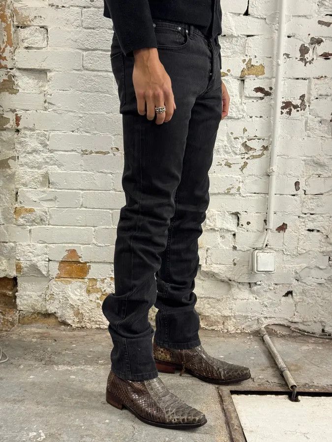 Givenchy AW2010 Givenchy Black Slim Denim Jeans Size US 32 / EU 48 - 3 Thumbnail