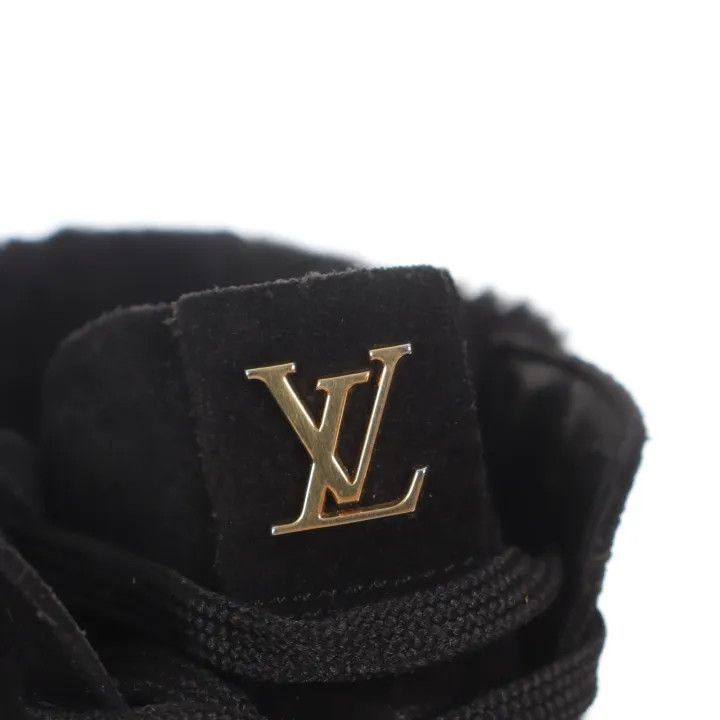Louis Vuitton Louis Vuitton Black High-Top Fashion Sneakers -2508 Size US 6.5 / EU 39-40 - 8 Thumbnail