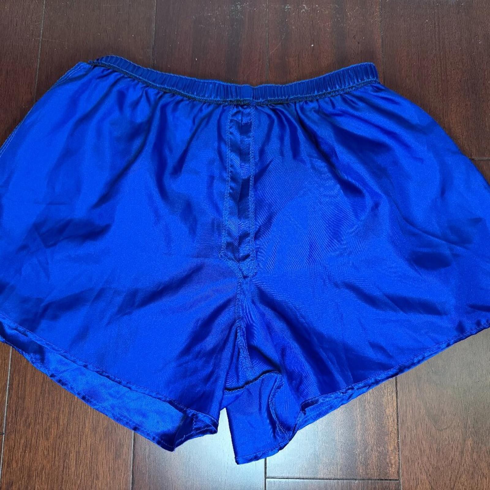 Other Fredericks of Hollywood Men Silky Boxer Shorts Blue Size Size ONE SIZE - 9 Thumbnail