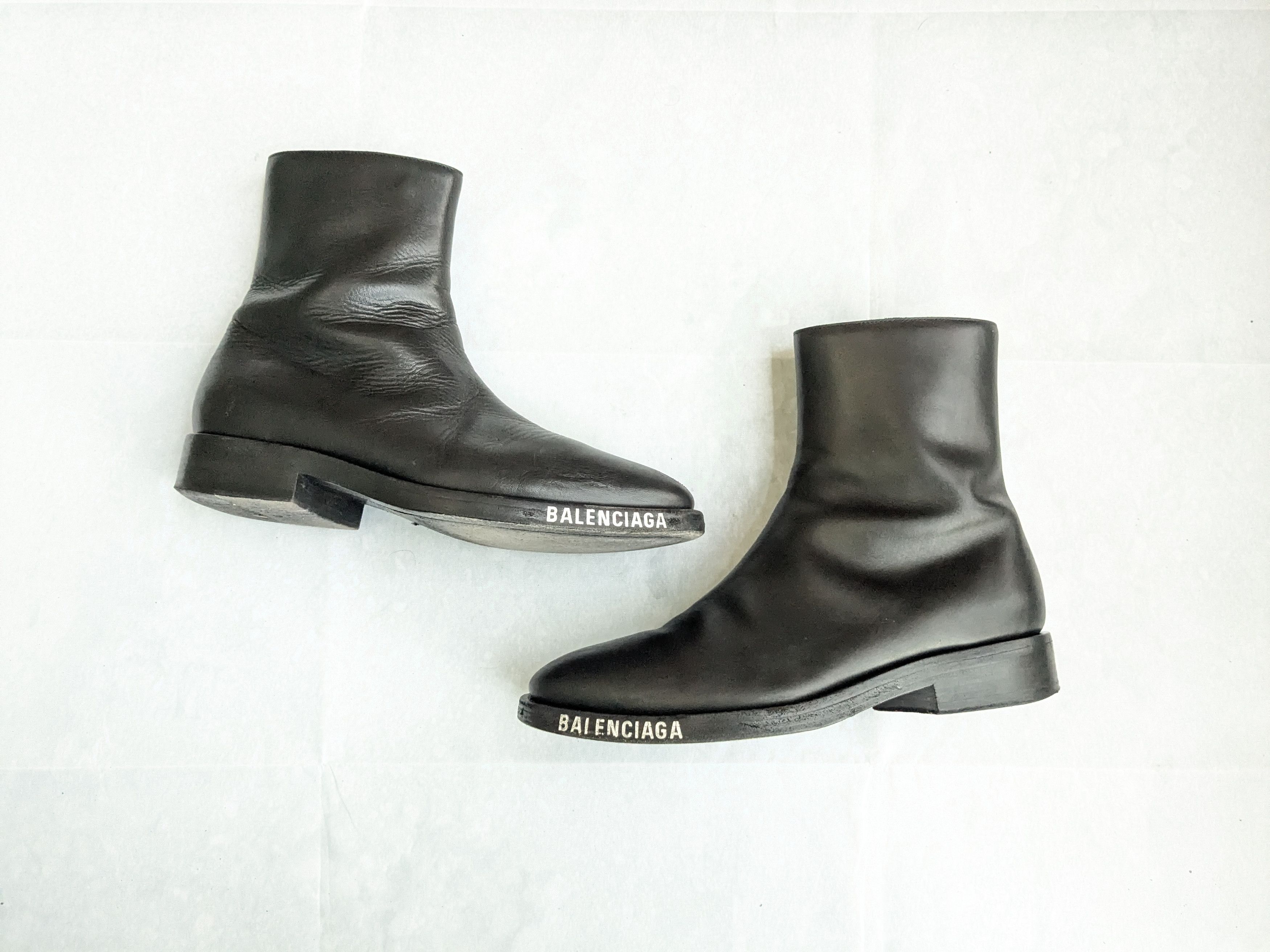 Balenciaga BALENCIAGA INSPECTOR MULE SIZE 45 BLACK | Grailed