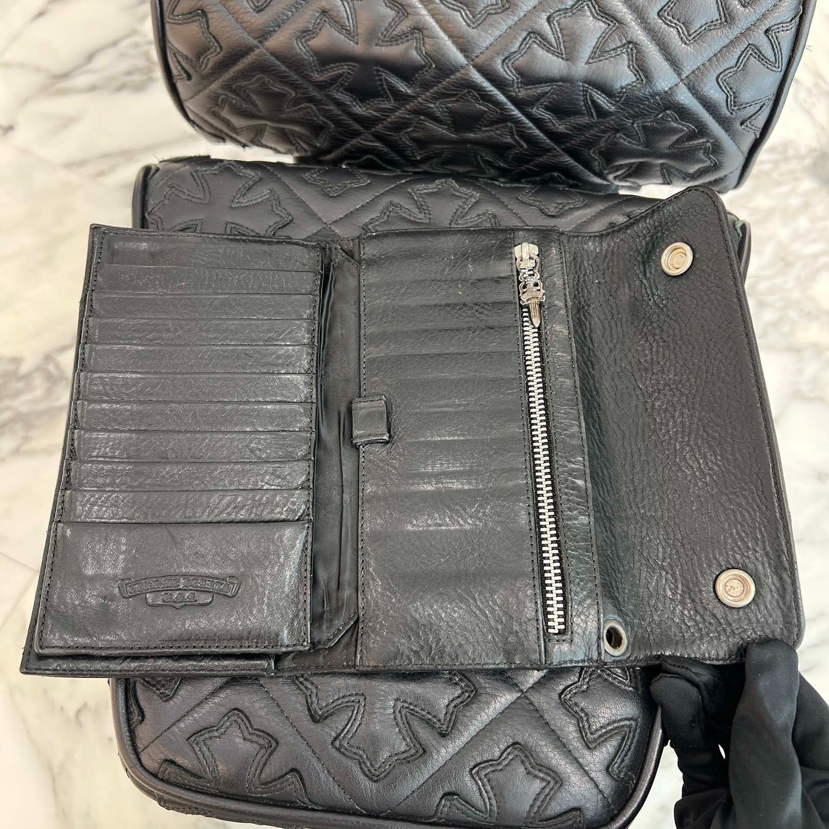 Chrome Hearts CHROME HEARTS Wave Cross Ball Wallet leather Size ONE SIZE - 3 Thumbnail