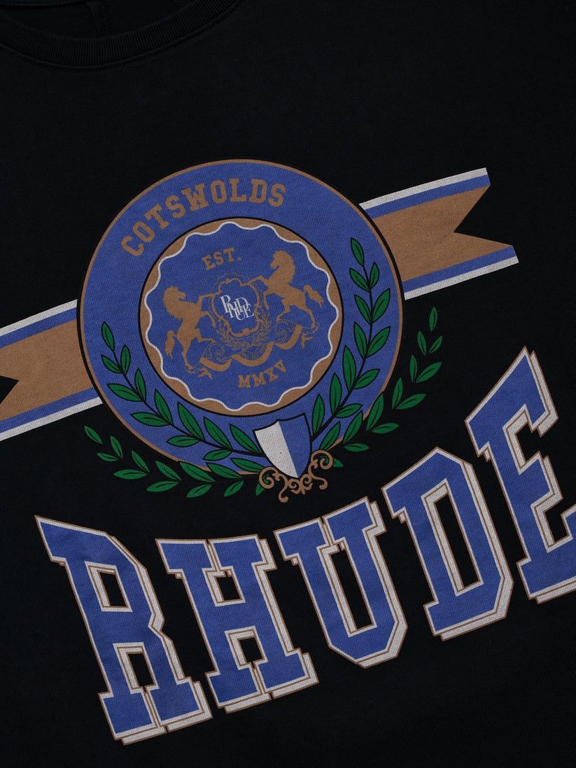 Rhude RHUDE Cotswold Crest Tee Mens Apparel Size US M / EU 48-50 / 2 - 4 Thumbnail
