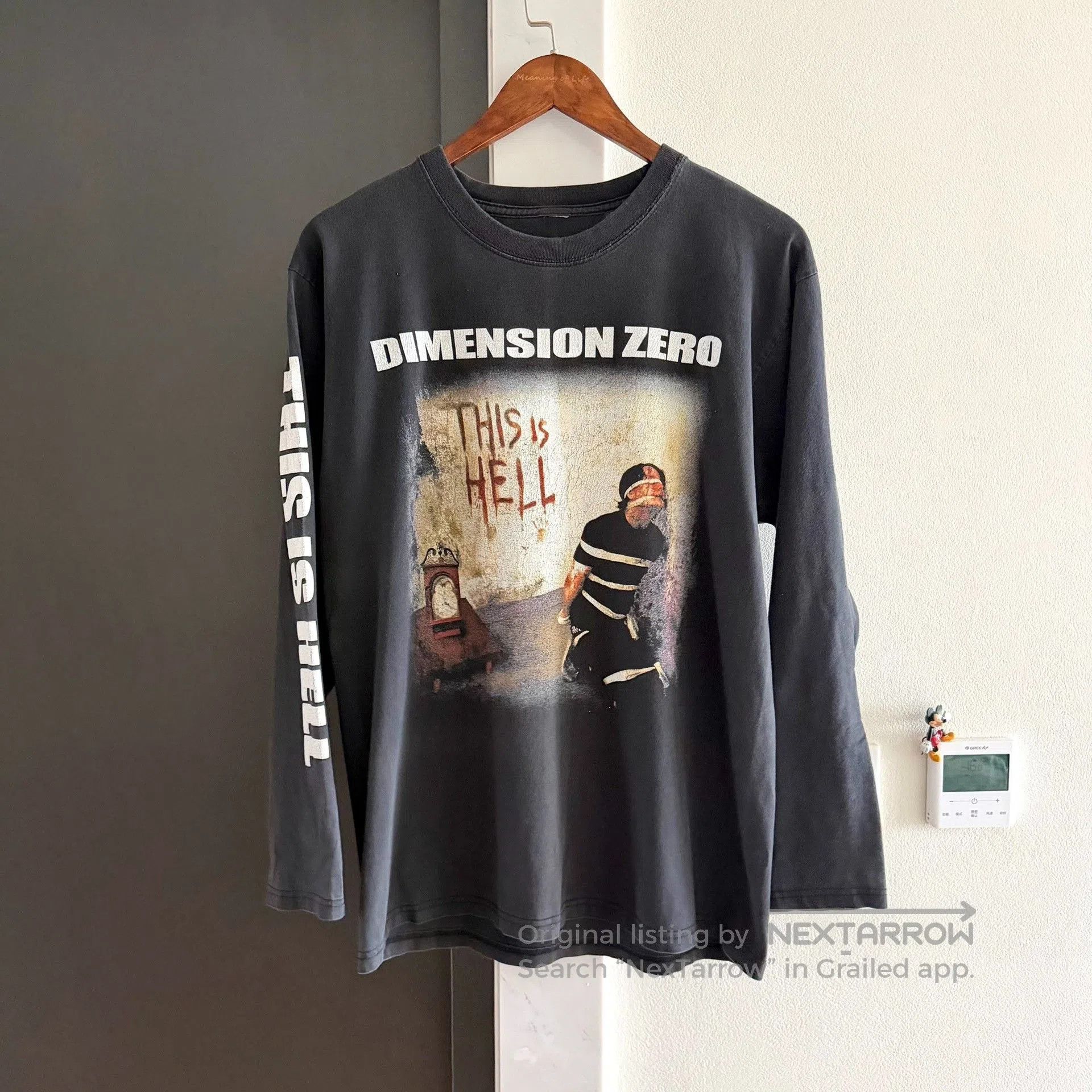 Vintage Vintage Dimension Zero This Is Hell Longsleeve. Size US L / EU 52-54 / 3 - 1 Thumbnail