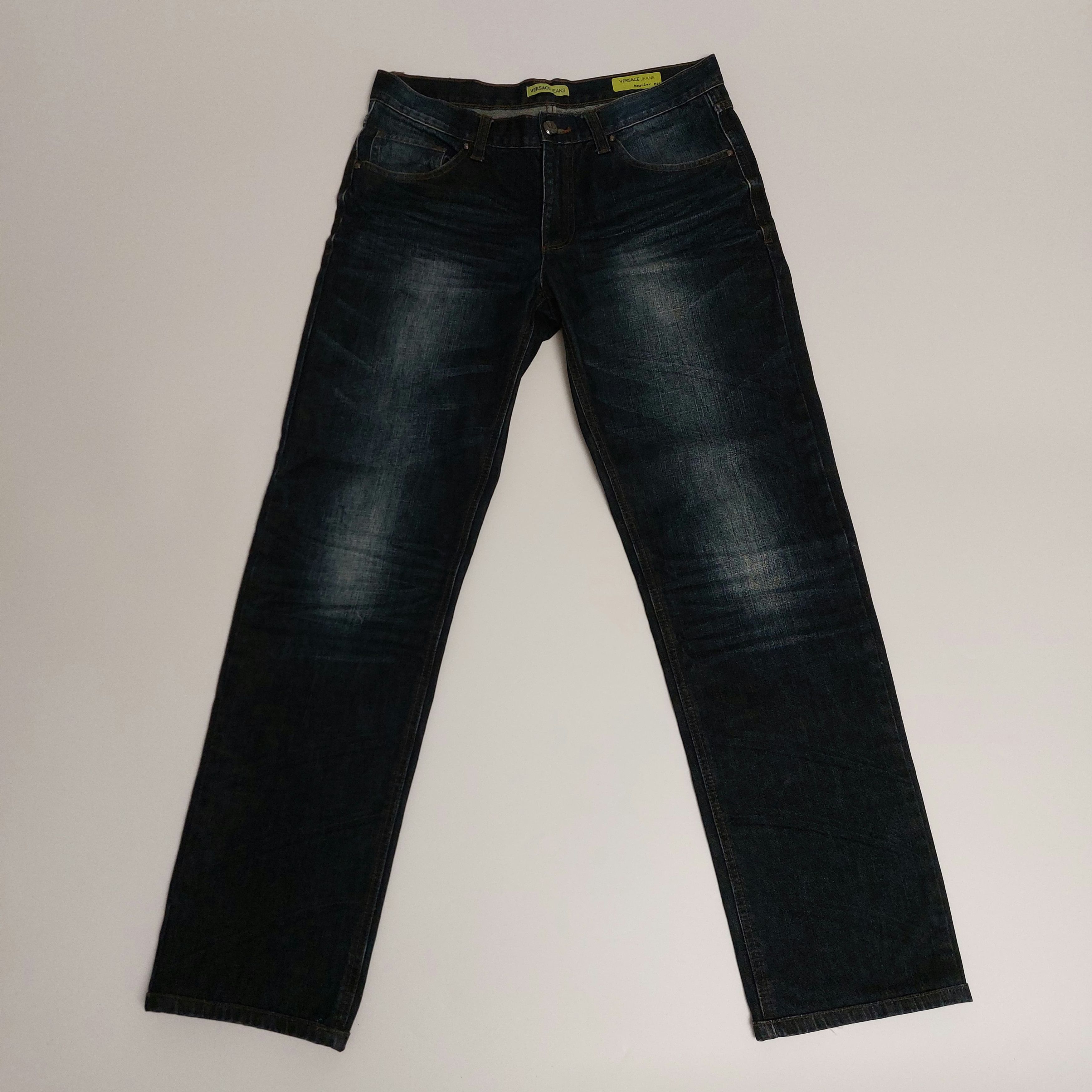 Versace Vintage Versace Regular Fit Jeans Size US 34 / EU 50 - 2 Thumbnail