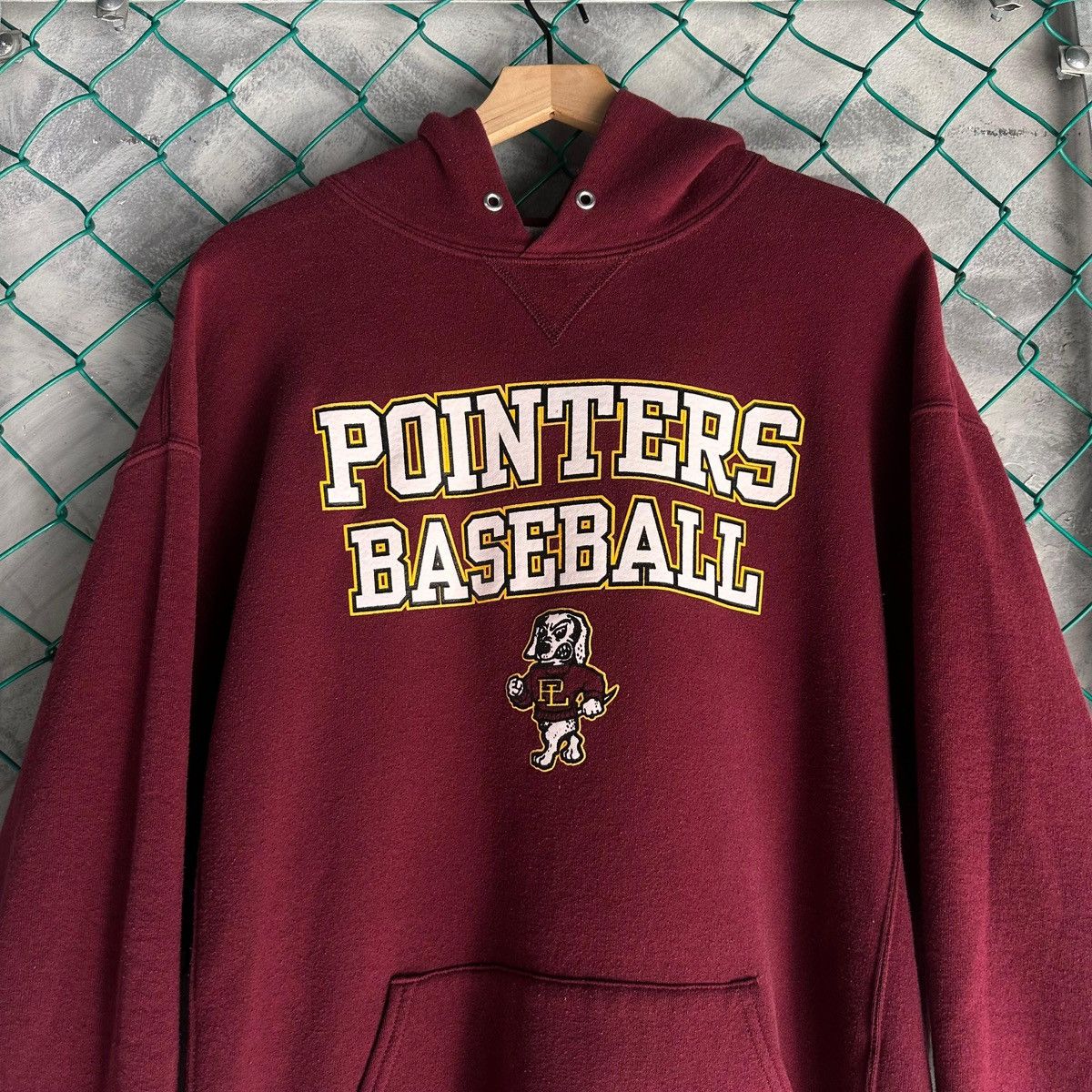 Russell Athletic Russell UWSP Pointers Hoodie Mens XL Red Athletic Collegiate Size US XL / EU 56 / 4 - 2 Thumbnail