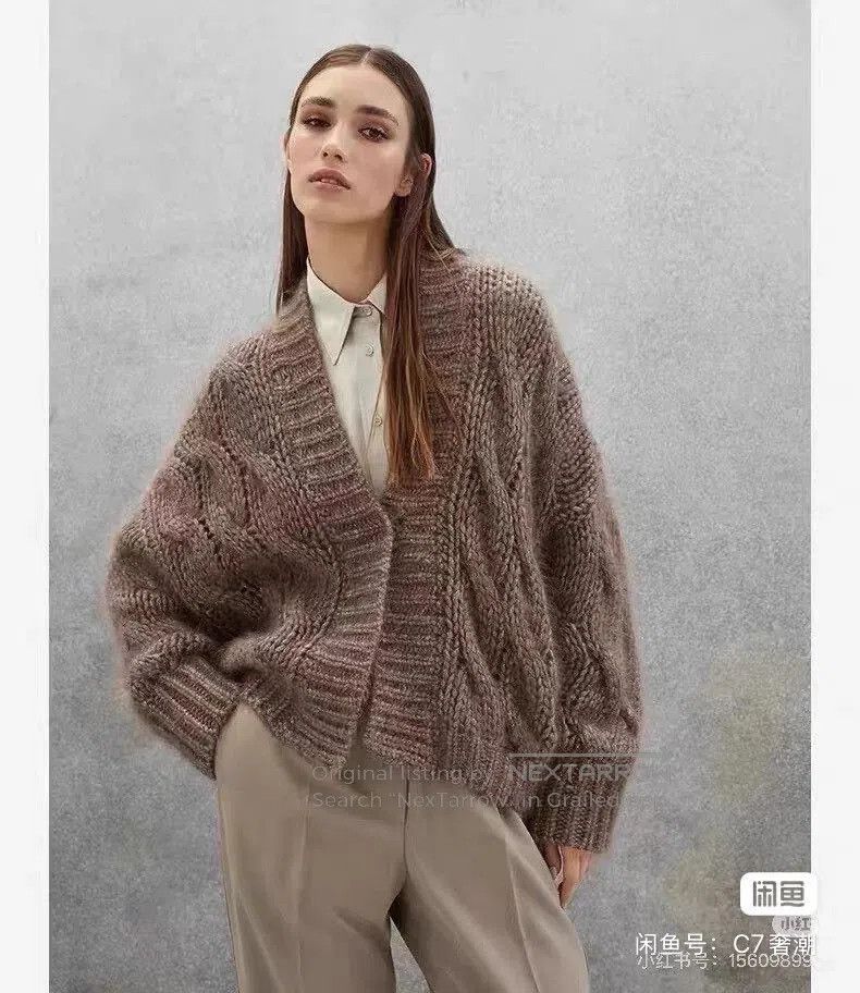 Brunello Cucinelli brunello cucinelli knit cardigan with button. Size US S / EU 44-46 / 1 - 3 Thumbnail
