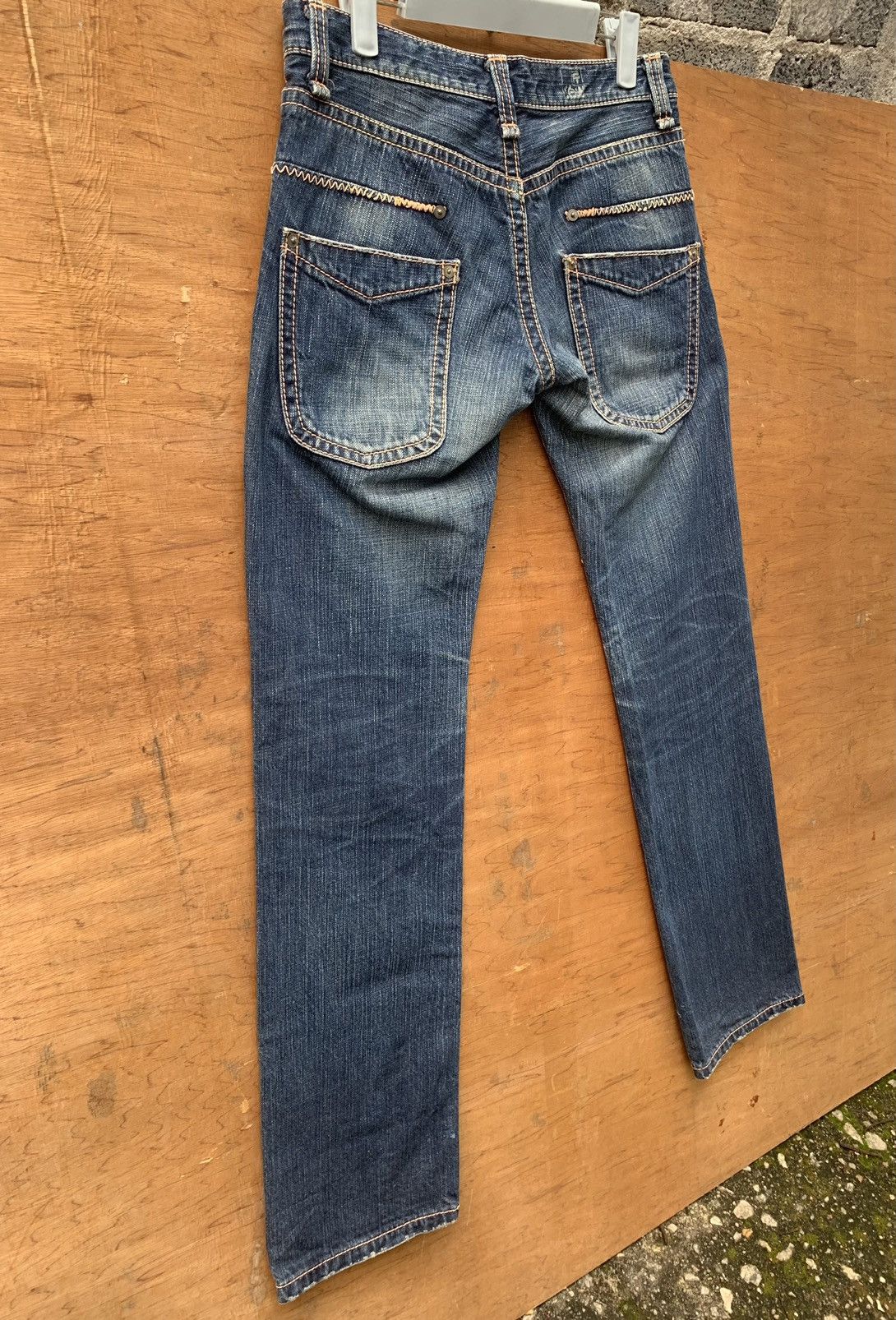 Vintage Keiji Itakura Japanese Designer Denim Pants Size US 30 / EU 46 - 8 Thumbnail