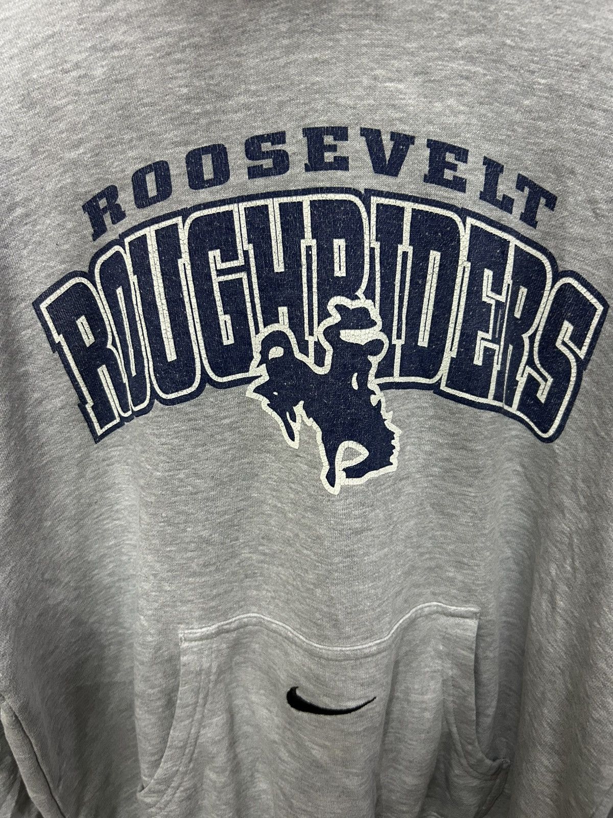 Vintage Vintage Nike Center Roosevelt Roughrider Size US L / EU 52-54 / 3 - 3 Thumbnail