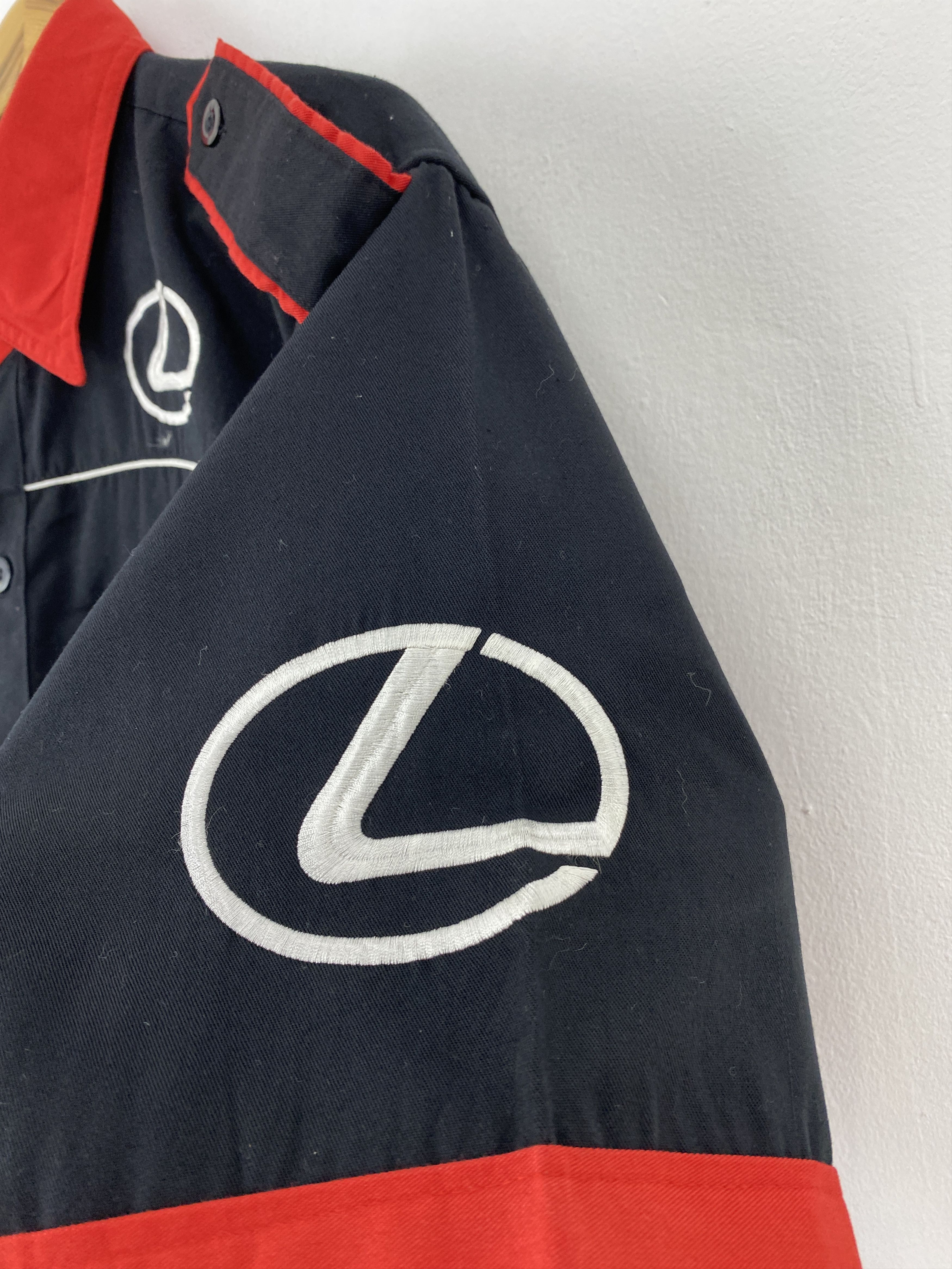 Japanese Brand × Vintage Vintage Japanese Brand Lexus Button Up Workers Jacket J1779 Size US XXL / EU 58 / 5 - 6 Thumbnail