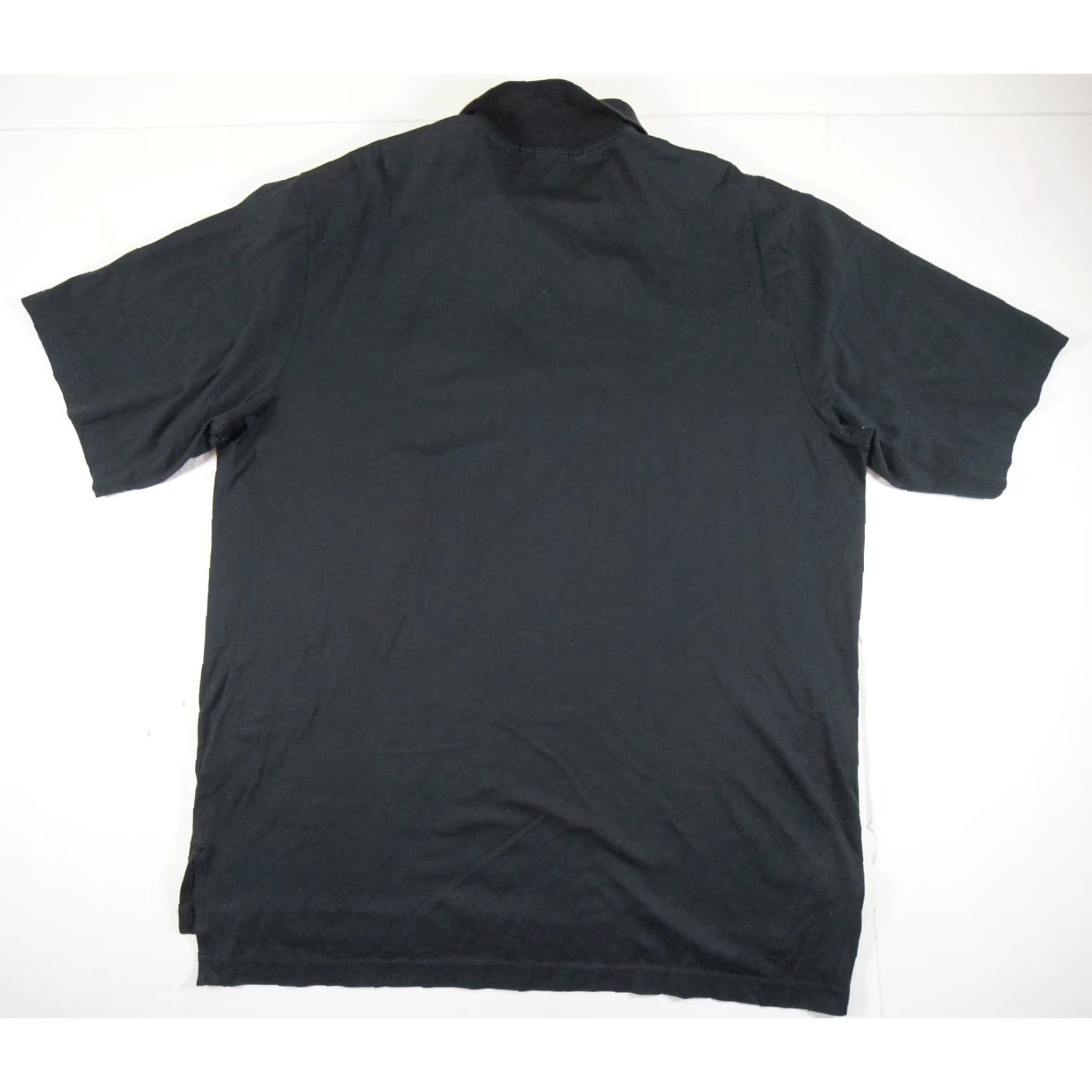 Ralph Lauren VINTAGE Polo Golf Ralph Lauren Shirt Mens XL Black Short Sleeve Crest Logo Pima Cotton Polo Men's XL Black Crest Logo 90s/Preppy Size US XL / EU 56 / 4 - 5 Thumbnail