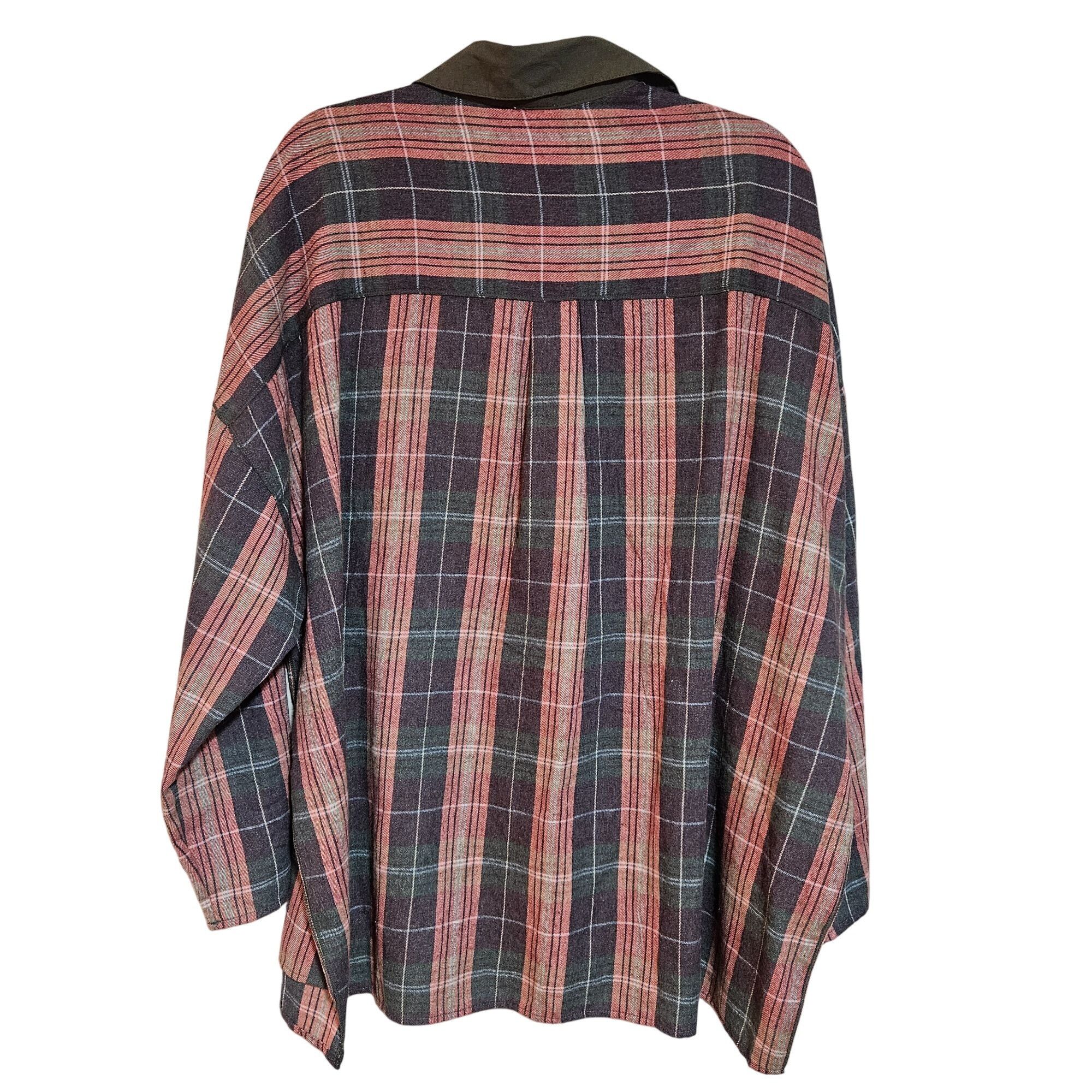 Free People NWT Free People Sunday Morning XL Plaid Sleep Shirt Lounge C Size XL / US 12-14 / IT 48-50 - 7 Thumbnail