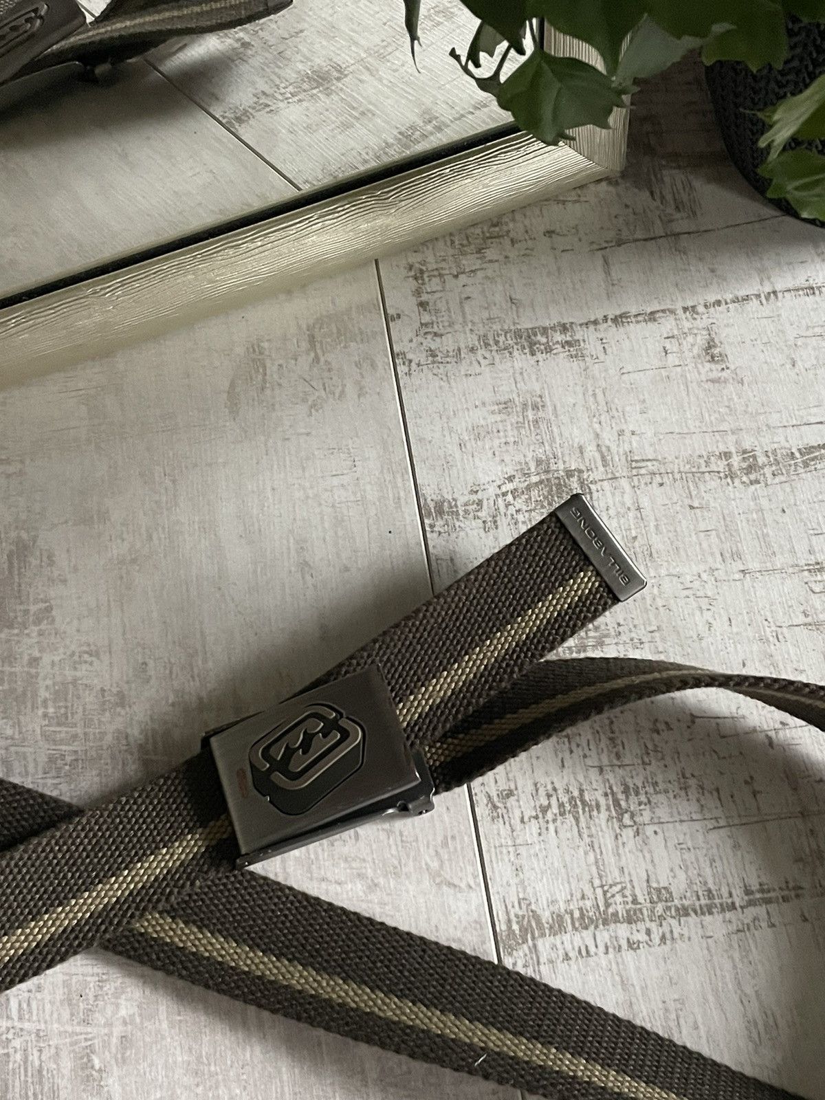 Billabong × Quiksilver × Vintage Vintage Billabong Y2K Belt Surf Style 90’s Metal Logo Size ONE SIZE - 2 Thumbnail