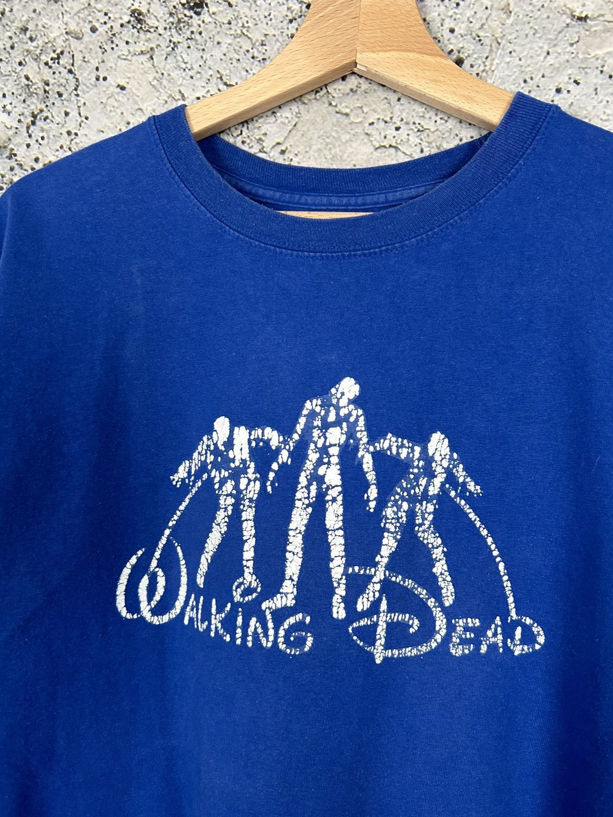 Vintage Vintage Walking Dead Walt Disney Graphic Tee Humor Retro Size US L / EU 52-54 / 3 - 3 Thumbnail