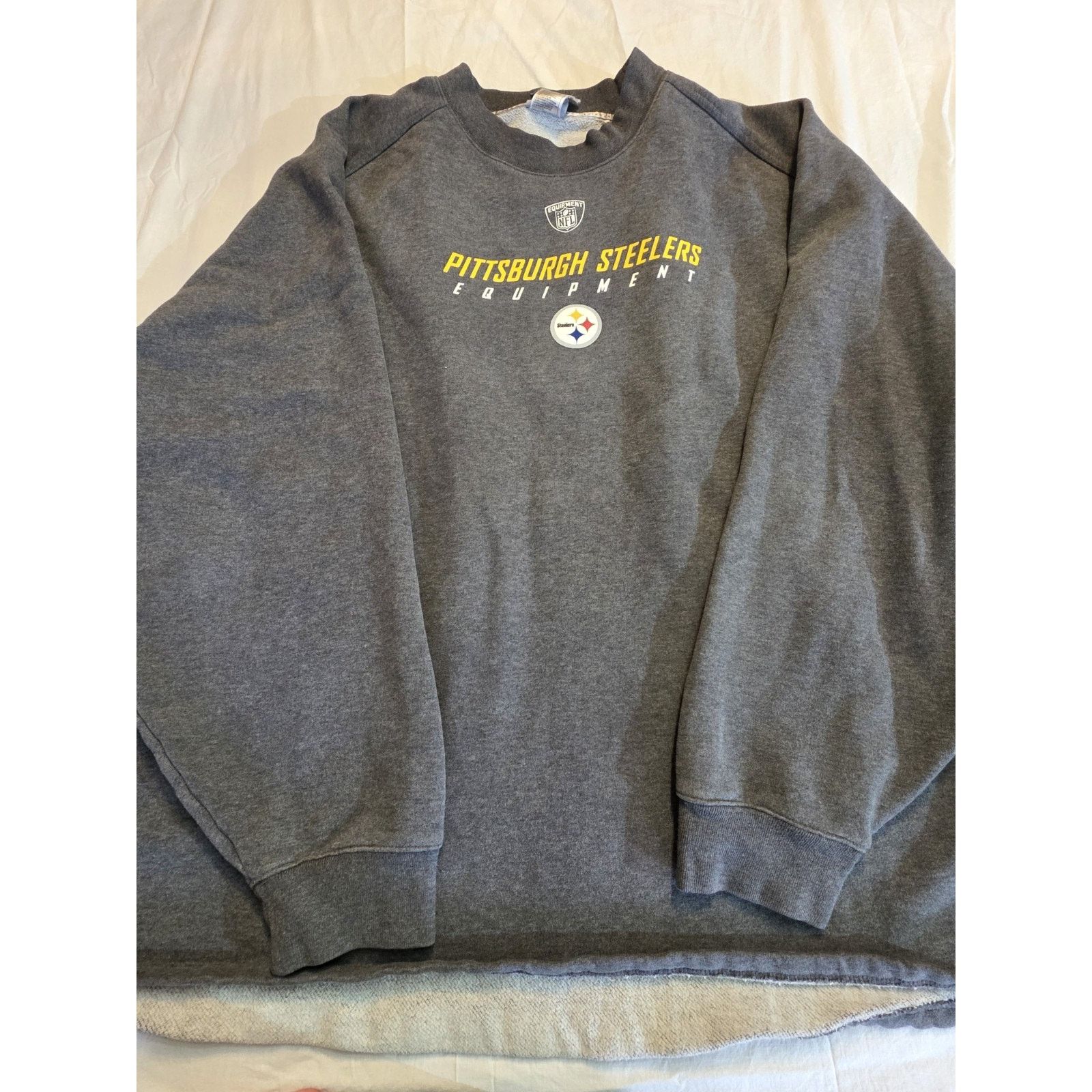 Reebok Pittsburgh Steelers NFL Reebok Equipment Grey Men's Size 4XL Size US XXL / EU 58 / 5 - 3 Thumbnail