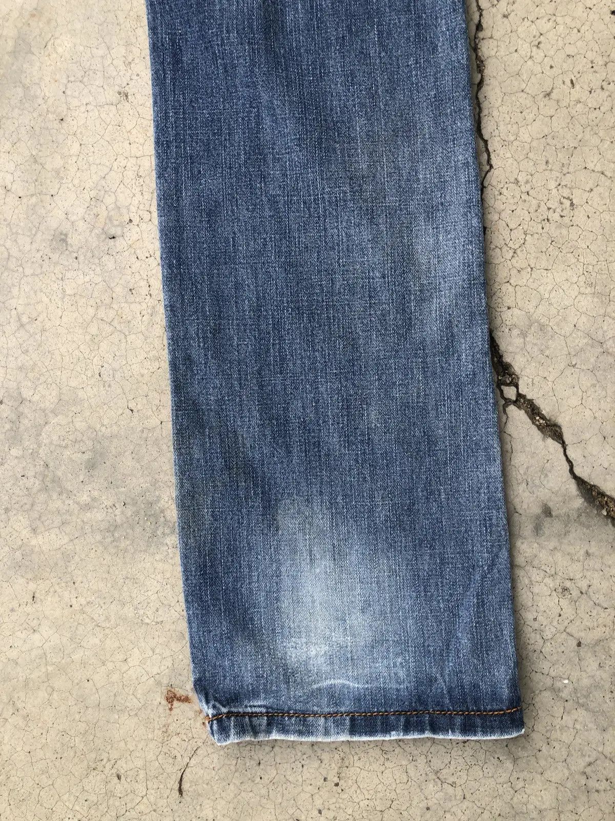 Japanese Brand × Vintage Japanese Distressed Denim Nic Jeans Bush Pocket Rare Design Size US 30 / EU 46 - 14 Thumbnail