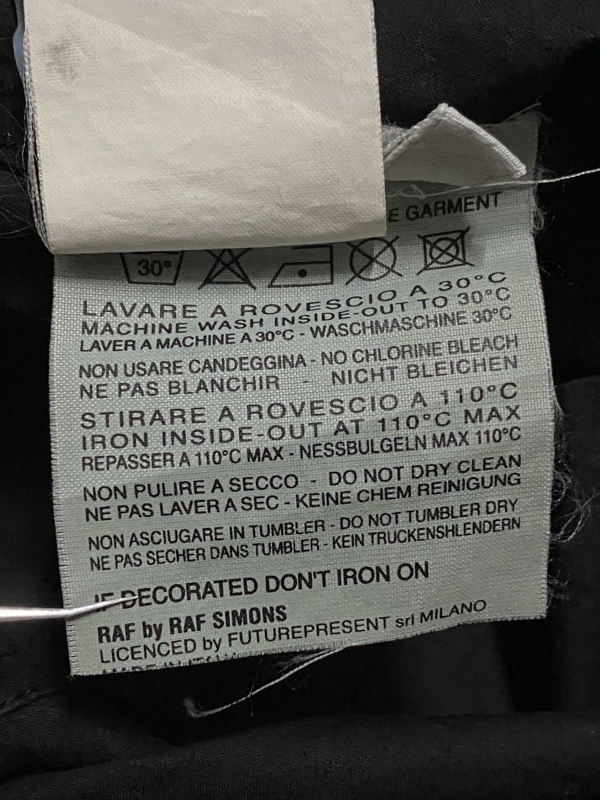 Raf by Raf Simons Raf Simons - Military Field Procession Damaged Patch ERD Size US M / EU 48-50 / 2 - 11 Thumbnail