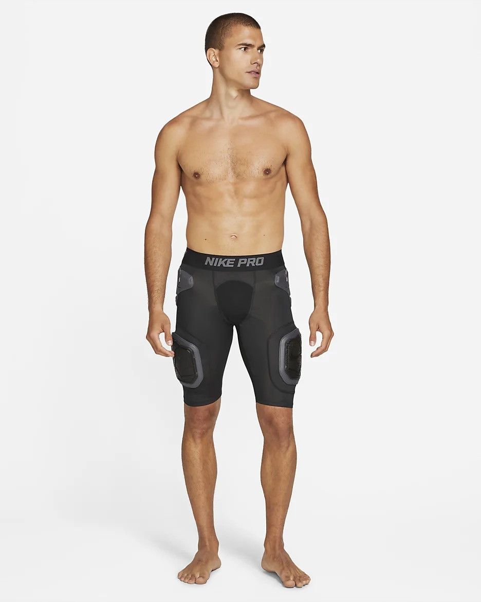 Nike Nike Pro HyperStrong Shorts Padded Football Black Size US 32 / EU 48 - 8 Thumbnail