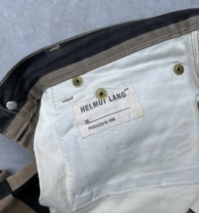 Helmut Lang Helmut Lang prisoner black stripe jeans Size US 28 / EU 44 - 6 Thumbnail