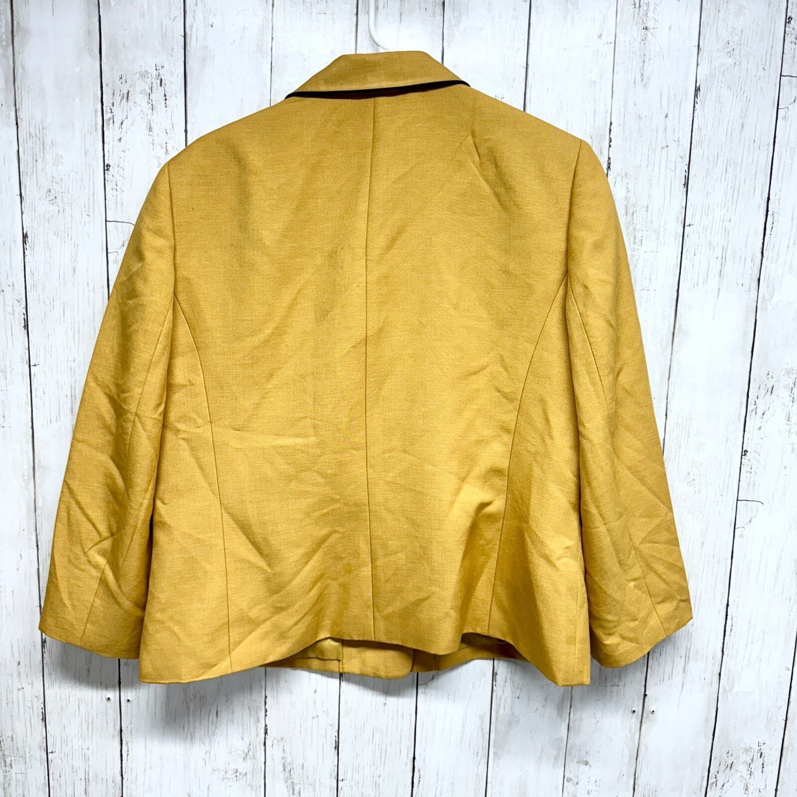 Other Le Suit Blazer 8 Business Monte Carlo Big Buttons Gold Leaf Size M / US 6-8 / IT 42-44 - 6 Thumbnail