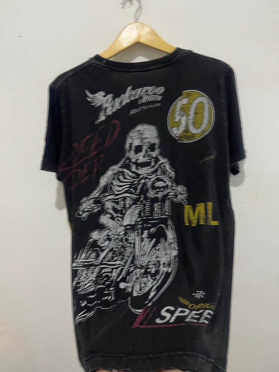 BUCKAROO Buckaro Skull Tee Faded Distrassed ifsixwasnine Size US M / EU 48-50 / 2 - 1 Thumbnail
