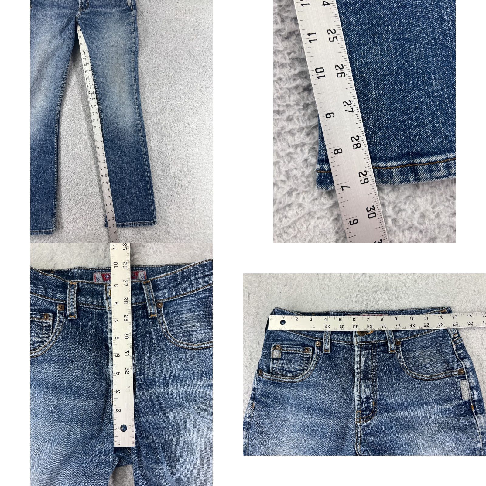 Silver Jeans Co. Silver Clothing Co Pants Womens 26 Blue Denim Medium Wash Bootcut Cotton Blend Size 26" / US 2 / IT 38 - 8 Thumbnail