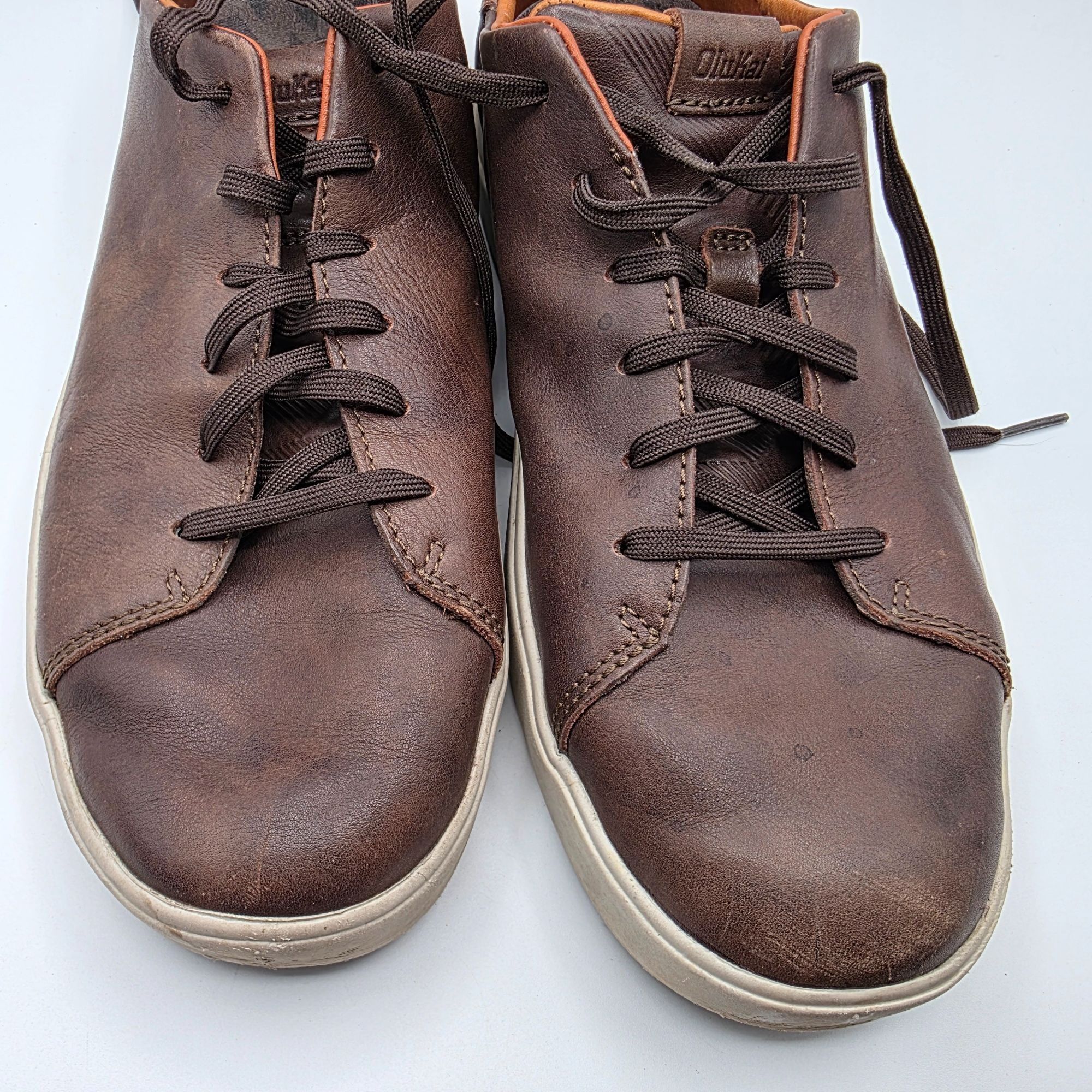 Olukai OluKai Lae'Ahi Li 'Ili Mens Size 11 Brown Casual Leather Sne Size US 11 / EU 44 - 10 Thumbnail
