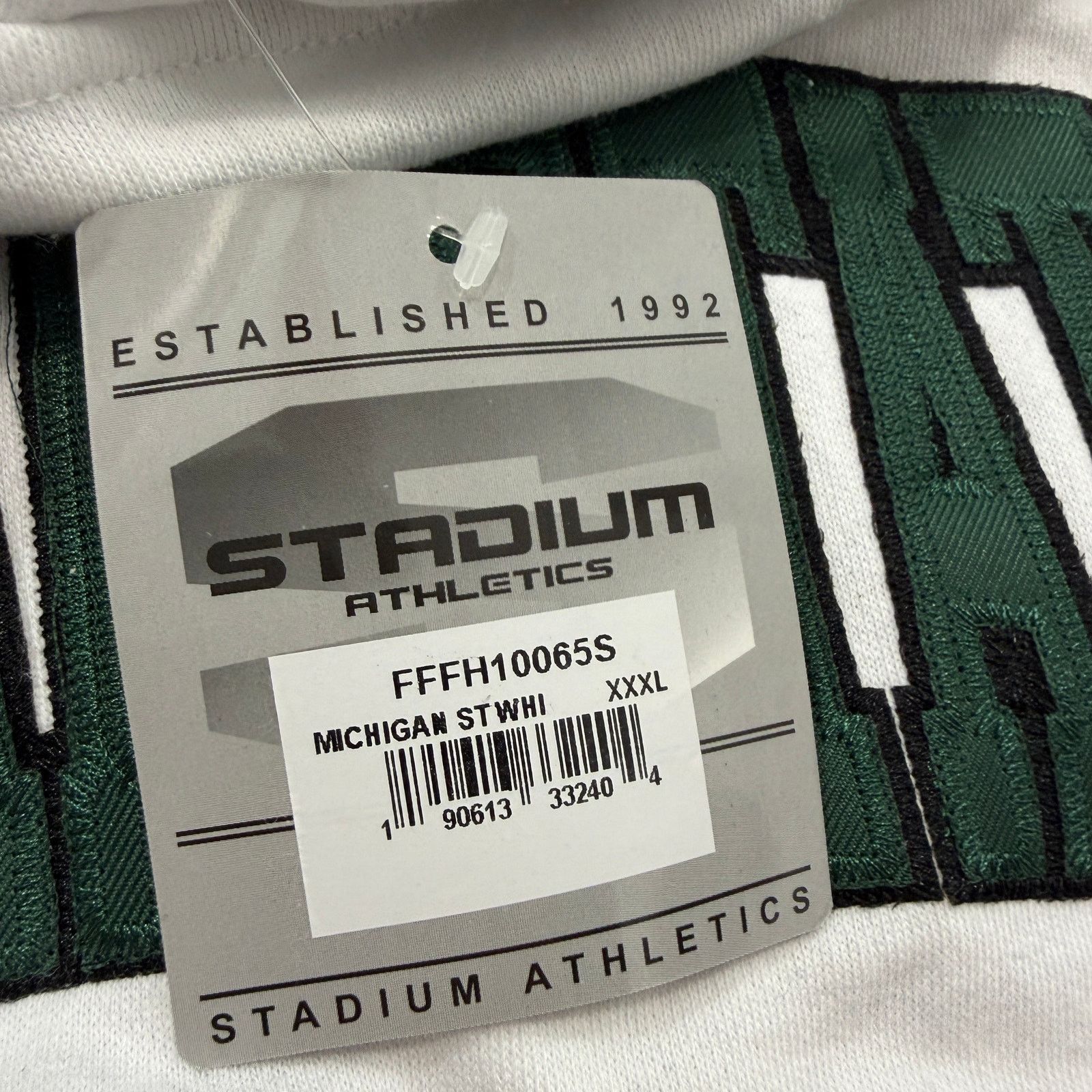 Vintage Stadium Michigan State Spartans Hoodie Men's 3XL NEW MSU Size US XXL / EU 58 / 5 - 5 Thumbnail